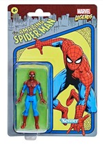 NEW SEALED 2021 Kenner Marvel Legends Retro Spiderman Action Figure - $24.74