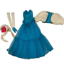 Vintage Barbie Miss America Majestic Blue #3216 Outfit Dress Complete 1972 - £154.03 GBP