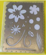 Stampin Up Classy Brass Embossing Stencil - £7.96 GBP
