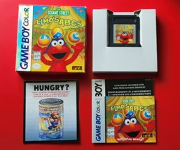 Sesame Street: Elmo&#39;s ABCs Complete with Box Manual Nintendo Game Boy Color - £14.88 GBP