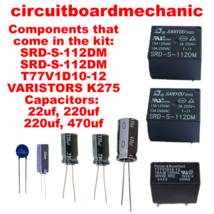 Repair Kit W10834731 W10876143 Whirlpool KitchenAid Dishwasher Control B... - €36,95 EUR