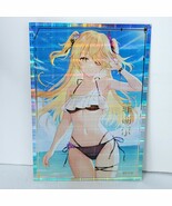 Fischl Double Sided Oversized Waifu Card Premium A4 Wall Art Board 11&quot; x... - $34.54 CAD