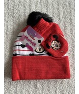DISNEY Mickey Mouse beanie &amp; gloves set, toddler - £8.91 GBP