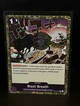 Blast Breath - ST04-016 - C Starter Deck 04: Animal Kingdom Pirates One ... - €0,84 EUR