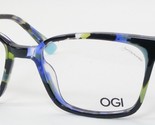 OGI Evolution 9110 1947 Feder Grün Melange Einzigartig Brille 50-17-140m... - $96.03