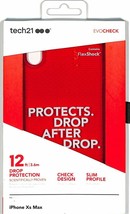 Tech21 EvoCheck Case for Apple iPhone XS Max 6.5&quot; ~ Slim Drop Protection... - $149.11 MXN