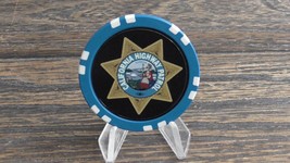 California Highway Patrol Ceramic Challenge Coin #398X - $18.80