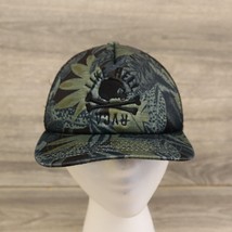 RVCA Like Hell Skull and Bones Mesh Adjustable Snapback Cap Hat Trucker ... - $18.69