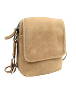 Vagarant Traveler 8.5 in. Cowhide Leather Shoulder Waist Bag LS22.NB - £62.12 GBP