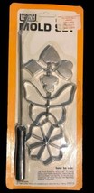 Vintage Cooks Tools Rosette Mold Set Sealed in Original Packaging - 1984 - $12.00