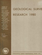 Geological Survey Research 1980 - £9.01 GBP