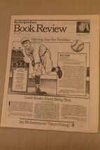 NY Times Book Review Baseball Books; Yankees; Yaztremsksi; Tokyo April 1... - $6.00