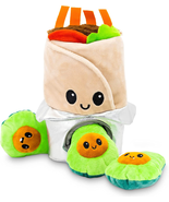 Hide and Seek Plush Dog Toys Crinkle Squeaky Interactive Burrow Activity... - $247.94 MXN