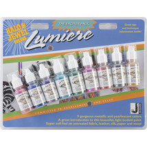 Jacquard Lumiere Exciter Pack .5oz 9/Pkg-  - £13.99 GBP