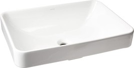 Kohler 5373-0 Vox Rectangle Vessel Bathroom Sink, Vitreous China ,, 1/8&quot;... - £253.38 GBP