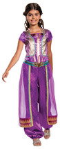 Disney Princess Jasmine Aladdin Girls Costume, Purple - £86.08 GBP