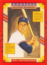 1990 Donruss Hall Of Fame Diamond King #588 Carl Yastrzemski Red Sox ⚾ - £0.70 GBP