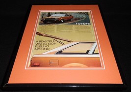 1980 Toyota Corolla SR 5 Liftback Framed 11x14 ORIGINAL Vintage Advertisement - £27.45 GBP