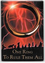 The Lord of the Rings One Ring To Rule Them All Ring Image Refrigerator ... - $4.99