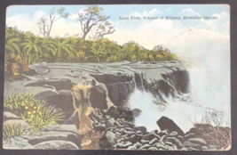 Vintage Lava Flow Kilauea Volcano Hawaii Islands Postcard -- 3.5&quot; x 5.5&quot; - $8.59