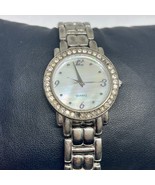 Women’s Silver Tone Mother Pearl Quartz Watch - $16.49