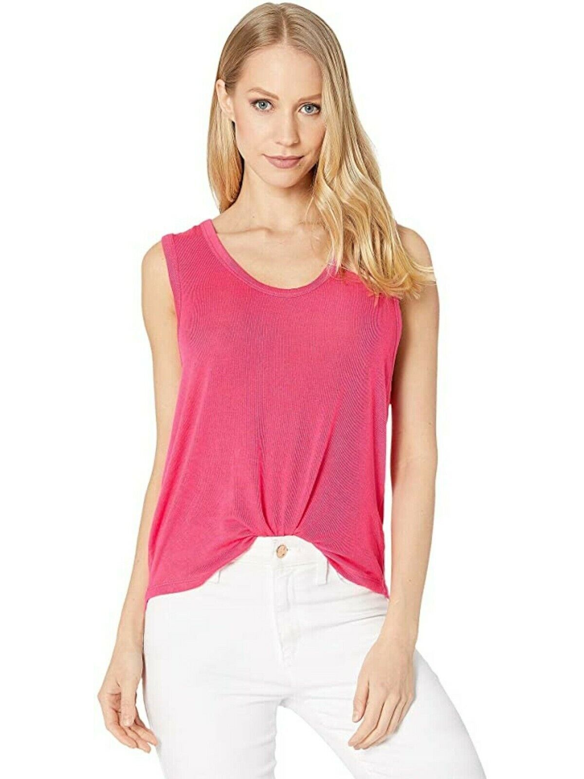 Free People Womens Take the Plunge Tank Top Fuscia Sizes SM, MED,