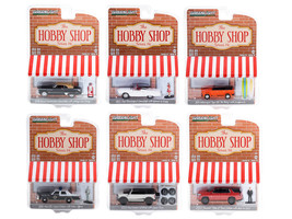 &quot;The Hobby Shop&quot; Set of 6 pieces Series 14 1/64 Diecast Model Cars by Gr... - $72.81
