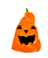 Pumpkin Halloween Costume with Hat for Small Dog Snap Closure Orange and... - $10.08