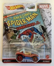 NEW Hot Wheels FLD31 Premium The Amazing Spider-Man SPIDER-MOBILE 1:64 D... - $12.18