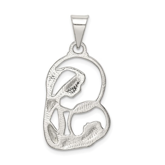 Sterling Silver Blessed Mary & Child Jesus Pendant Item image 2
