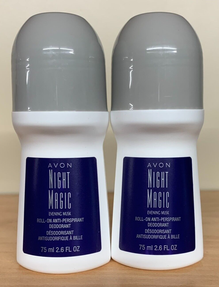 AVON Night Magic Perfumed  Roll On Deodorant- Set of 2