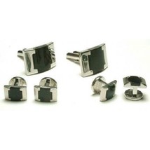 Masonic Cufflinks and Stud Set Gold Finish - £73.72 GBP