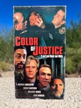Color of Justice starring Abraham-Davison-Hines-Hirsch (VHS, 1998) - $7.95