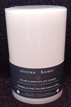 4 X Paradise Sterno Home Solar Color Changing Color Flameless Candle Whi... - $9.99