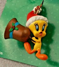 Tweety Bird Bell Mini Ornament Looney Tunes Warner Bros. 1999 Trevco New - £7.52 GBP