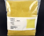 Ikea Sanela Pillow Case Cushion Cover 26x26&quot; Velvet Cotton Golden Yellow... - $18.71