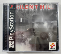 Silent Hill (Sony PlayStation 1, 1999) Complete Black Label w/Manuel &amp; Reg Card - £195.02 GBP