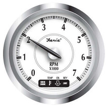 Faria Newport SS 4&quot; Tachometer w/System Check Indicator f/Suzuki Gas Outboard - - £184.32 GBP