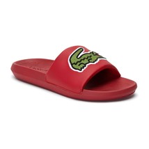 Lacoste Men Slip On Slide Sandals Croco Slide 319 4 US CMA Size US 7 Red - £41.81 GBP