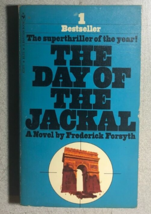 THE DAY OF THE JACKAL by Frederick Forsyth (1972) Bantam adventure paperback 1st - £9.66 GBP