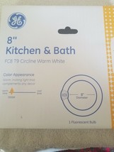 GE 8&quot; Kitchen &amp; Bath FC8 T9 Circline Warm White flourescent bulb - £15.64 GBP