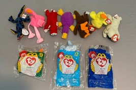 Lot of Loose Ty Beanie Babies Happy Meal Toys McDonalds Vintage Retired OPEN - £7.80 GBP