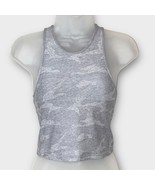 VUORI Elevation Plyo Tank built in shelf bra size XS gray camo Activewea... - €38,52 EUR