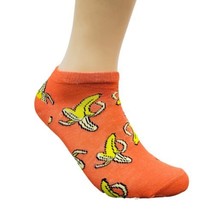 Banana Patterned Ankle Socks (Adult Medium) - Orange - £2.38 GBP