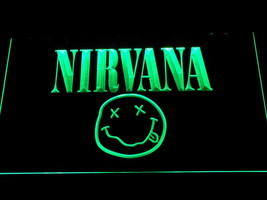 Nirvana Band Rock LED Neon Sign home decor craft  - £20.90 GBP+