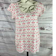 Fresh Produce Flamingo Tee Shirt Womens XS Short Sleeves Scoop Neck 100% Cotton - £14.17 GBP