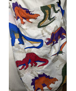 vintage dinosaur Fitted Tween sheet Spring Industries USA Polyester Cotton - $27.04 CAD