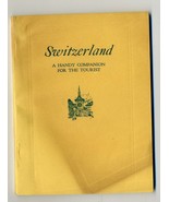 1920&#39;s Switzerland Handy Companion Booklet for Tourists Swiss Federal Ra... - £35.01 GBP