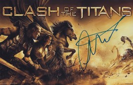 Luke Evans Clash Of The Titans 12x8 Giant Hand Signed Photo - £23.59 GBP