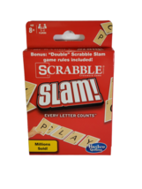 Scrabble Slam Card Game- Family-Parker Brothers Sealed Cards - £7.09 GBP